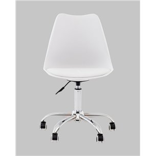 Стул офисный|Stool Group|BLOK SN пластиковый белый