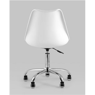 Стул офисный|Stool Group|BLOK SN пластиковый белый