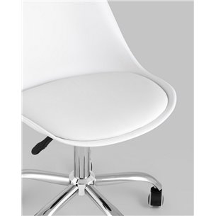 Стул офисный|Stool Group|BLOK SN пластиковый белый