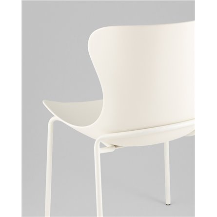 Стулья|Stool Group|Shaya пластик молочный