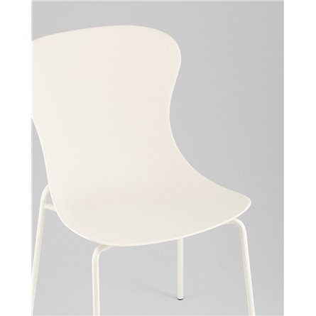 Стулья|Stool Group|Shaya пластик молочный