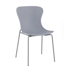 Стул Shaya пластик серый