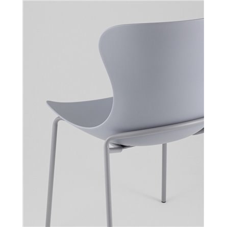 Стулья|Stool Group|Shaya пластик серый