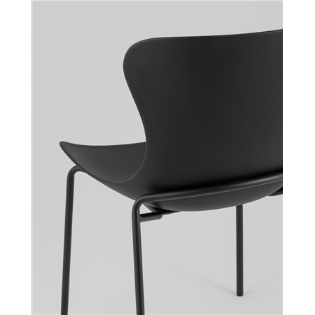 Стулья|Stool Group|Shaya пластик черный