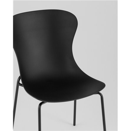 Стулья|Stool Group|Shaya пластик черный