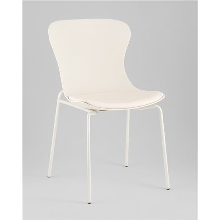 Стулья|Stool Group|Shaya с подушкой пластик молочный