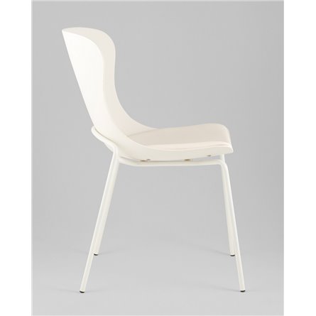 Стулья|Stool Group|Shaya с подушкой пластик молочный