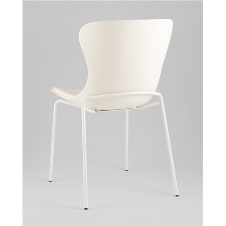 Стулья|Stool Group|Shaya с подушкой пластик молочный