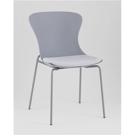 Стулья|Stool Group|Shaya с подушкой пластик серый