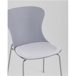 Стулья|Stool Group|Shaya с подушкой пластик серый