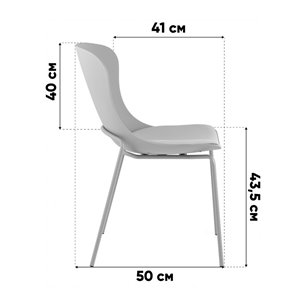 Стулья|Stool Group|Shaya с подушкой пластик серый