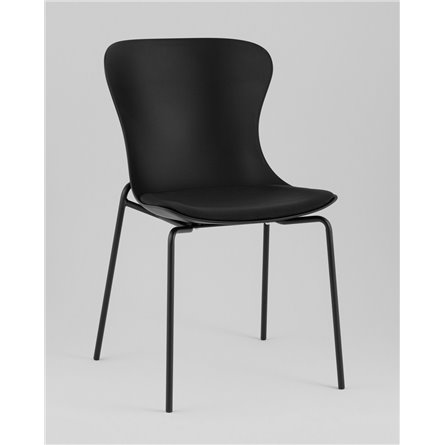 Стулья|Stool Group|Shaya с подушкой пластик черный