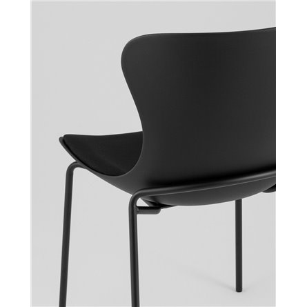Стулья|Stool Group|Shaya с подушкой пластик черный