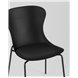 Стулья|Stool Group|Shaya с подушкой пластик черный Стулья|Stool Group|Shaya с подушкой пластик черный