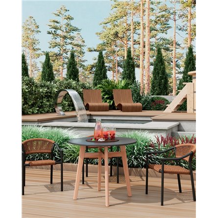 Стул|Stool Group|Syna светло-коричневый серые ножки