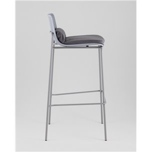 Стул барный|Stool Group|Louran с подушкой серый