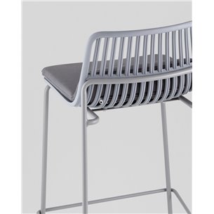 Стул барный|Stool Group|Louran с подушкой серый