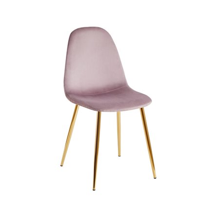 Стул|Stool Group|Валенсия SN велюр розовый золотые ножки