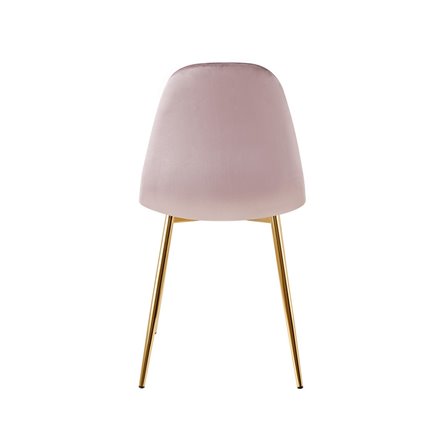 Стул|Stool Group|Валенсия SN велюр розовый золотые ножки