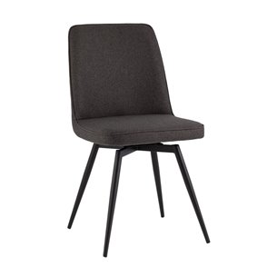 Стул Flatt вращающийся темно-серый