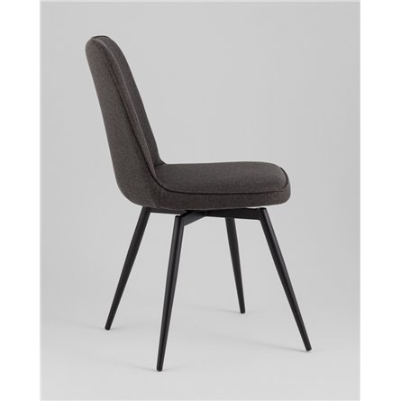 Стул|Stool Group|Flatt вращающийся темно-серый