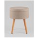 Пуф|Stool Group|Store Woody рогожка бежевая с ящиком Пуф|Stool Group|Store Woody рогожка бежевая с ящиком