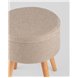 Пуф|Stool Group|Store Woody рогожка бежевая с ящиком Пуф|Stool Group|Store Woody рогожка бежевая с ящиком