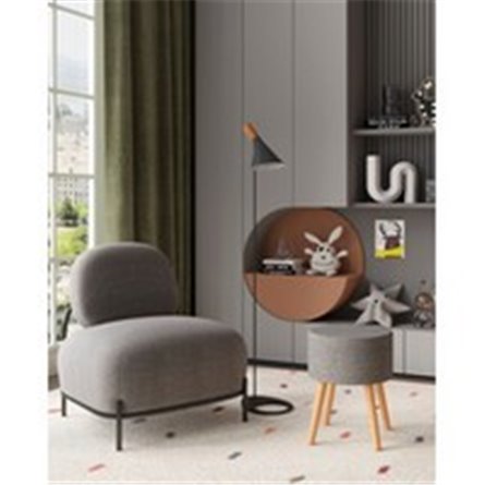 Пуф|Stool Group|Store Woody рогожка серая с ящиком