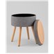 Пуф|Stool Group|Store Woody рогожка серая с ящиком Пуф|Stool Group|Store Woody рогожка серая с ящиком