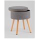 Пуф|Stool Group|Store Woody рогожка серая с ящиком Пуф|Stool Group|Store Woody рогожка серая с ящиком