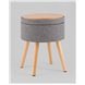 Пуф|Stool Group|Store Woody рогожка серая с ящиком Пуф|Stool Group|Store Woody рогожка серая с ящиком