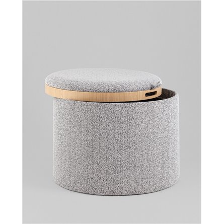 Пуф|Stool Group|Хюгге L букле серый