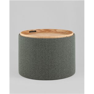 Пуф|Stool Group|Хюгге L букле темно-серый