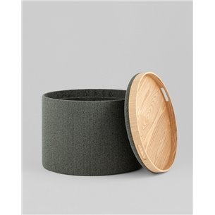 Пуф|Stool Group|Хюгге L букле темно-серый