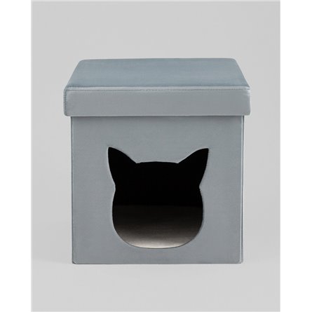 Пуф|Stool Group|Store Pet бирюзовый складной с ящиком