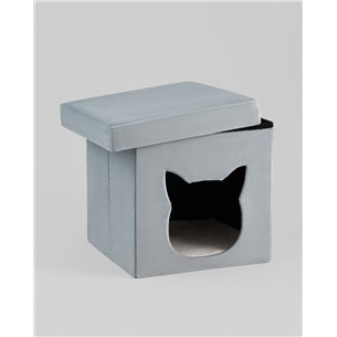 Пуф|Stool Group|Store Pet бирюзовый складной с ящиком