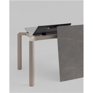 Обеденный стол|Stool Group|Varden раскладной 160-220х90 см керамика серый