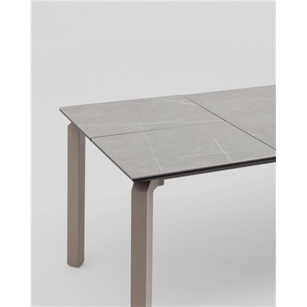 Обеденный стол|Stool Group|Varden раскладной 180-240х90 см керамика серый