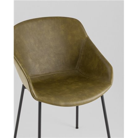 Стул|Stool Group|Ashby экокожа зелёный сиденье