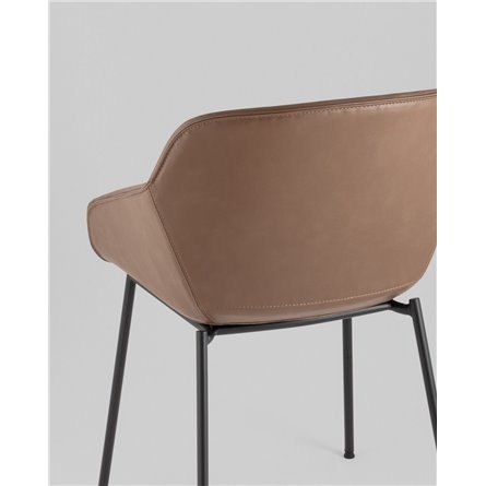 Стул|Stool Group|Ashby экокожа светло-коричневый сиденье