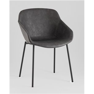 Стул|Stool Group|Ashby экокожа серый сиденье