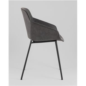 Стул|Stool Group|Ashby экокожа серый сиденье