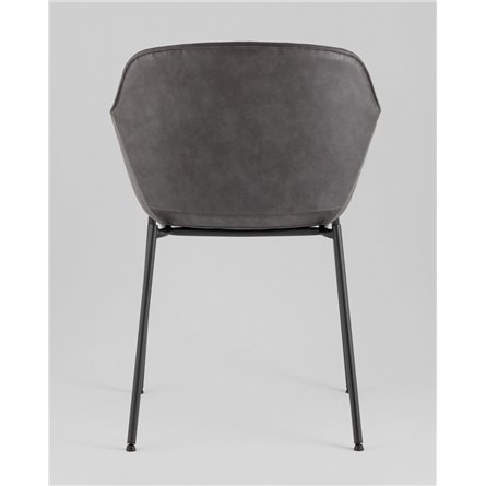 Стул|Stool Group|Ashby экокожа серый сиденье