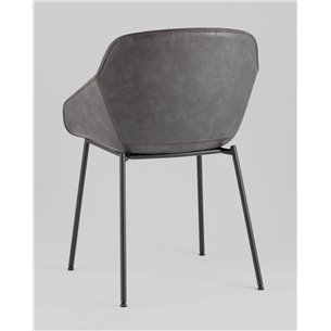 Стул|Stool Group|Ashby экокожа серый сиденье
