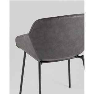 Стул|Stool Group|Ashby экокожа серый сиденье