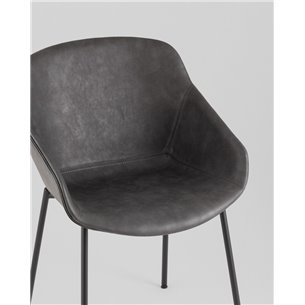Стул|Stool Group|Ashby экокожа серый сиденье