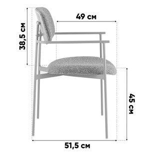Стул|Stool Group|Doe светло-бежевый бежевые ножки