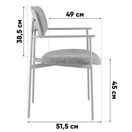 Стул|Stool Group|Doe светло-бежевый бежевые ножки