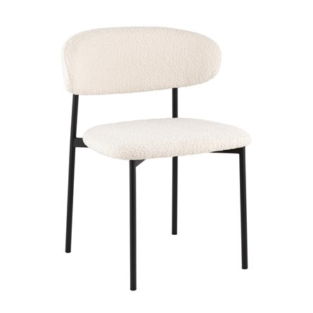 Стул Sevyn букле молочный