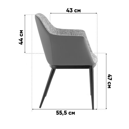 Стул обеденный|Stool Group|Itan коричневый с коричневой экокожей